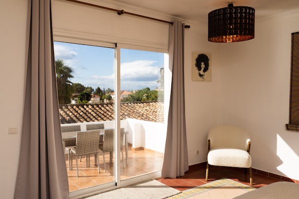 Foto van Huis in Marbella bij het Strand - Vakantiehuis in Marbella - BedRoom