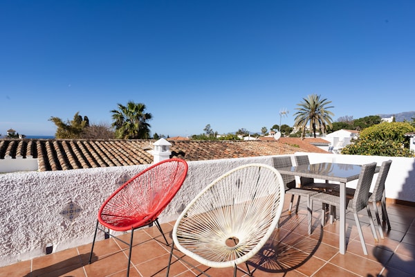 Foto van Huis in Marbella bij het Strand - Vakantiehuis in Marbella - terrace