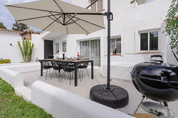 Foto van Huis in Marbella bij het Strand - Vakantiehuis in Marbella - terrace