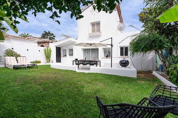 Foto van Huis in Marbella bij het Strand - Vakantiehuis in Marbella - Outdoor