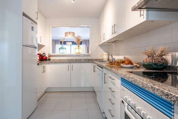 Foto van Appartement in Manilva met gedeeld zwembad - Vakantiehuis in Manilva - Kitchen