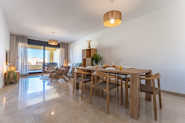 Foto van Appartement in Manilva met gedeeld zwembad - Vakantiehuis in Manilva - DiningRoom