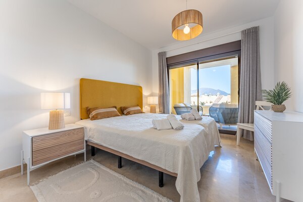 Foto van Appartement in Manilva met gedeeld zwembad - Vakantiehuis in Manilva - BedRoom