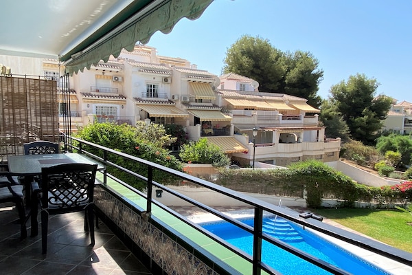 Foto van Appartement in Nerja bij Burriana Strand - Vakantiehuis in Nerja - terrace