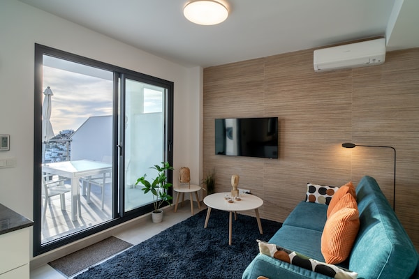 Foto van Appartement in Nerja met zeezicht - Vakantiehuis in Nerja - LivingRoom