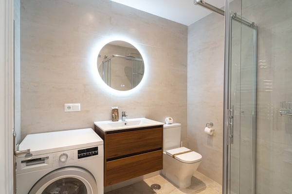 Foto van Appartement in Nerja bij Burriana Strand - Vakantiehuis in Nerja - BathRoom