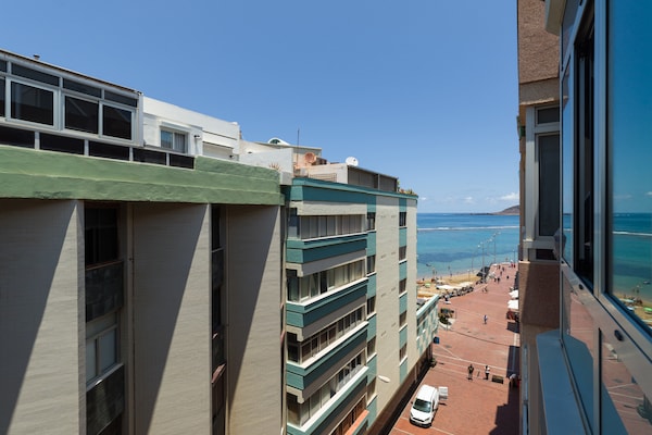 Foto van Strandappartement Las Palmas bij Las Canteras - Vakantiehuis in Las Palmas de Gran Canaria - Outdoor