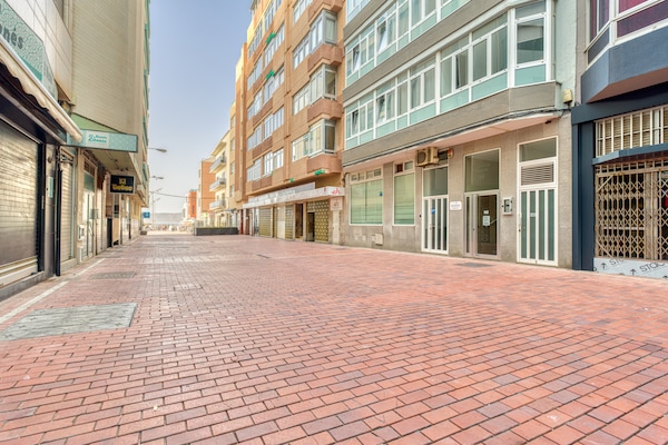 Foto van Strandappartement Las Palmas bij Las Canteras - Vakantiehuis in Las Palmas de Gran Canaria - Outdoor