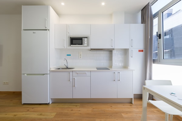 Foto van Strandappartement Las Palmas bij Las Canteras - Vakantiehuis in Las Palmas de Gran Canaria - Kitchen