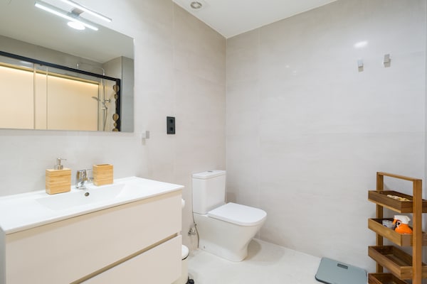 Foto van Appartement in Las Palmas bij Las Canteras - Vakantiehuis in Las Palmas de Gran Canaria - BathRoom