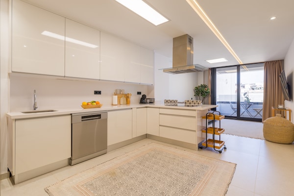 Foto van Appartement in Las Palmas bij Las Canteras - Vakantiehuis in Las Palmas de Gran Canaria - Kitchen