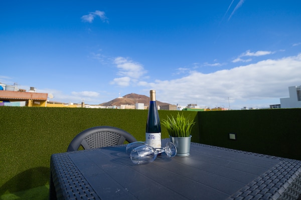 Foto van Appartement in Las Palmas met groot terras - Vakantiehuis in Las Palmas de Gran Canaria - terrace
