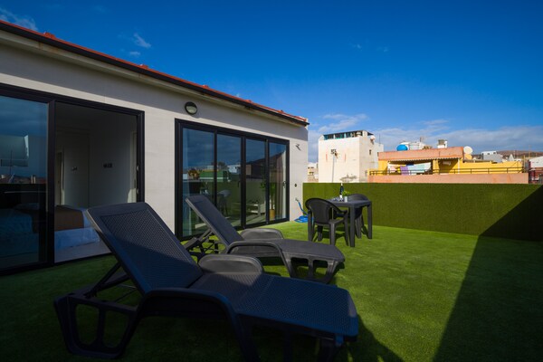 Foto van Appartement in Las Palmas met groot terras - Vakantiehuis in Las Palmas de Gran Canaria - terrace