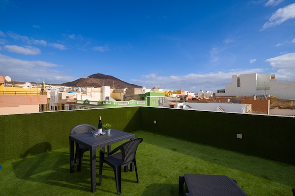 Foto van Appartement in Las Palmas met groot terras - Vakantiehuis in Las Palmas de Gran Canaria - terrace
