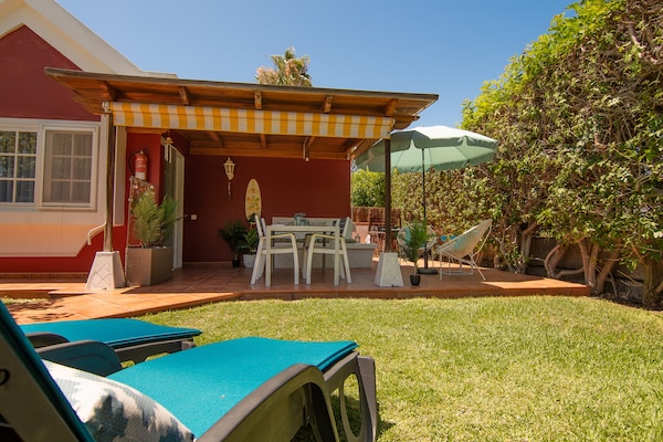 Foto van Bungalow in Maspalomas bij Golfbaan - Vakantiehuis in San Bartolomé de Tirajana - Outdoor