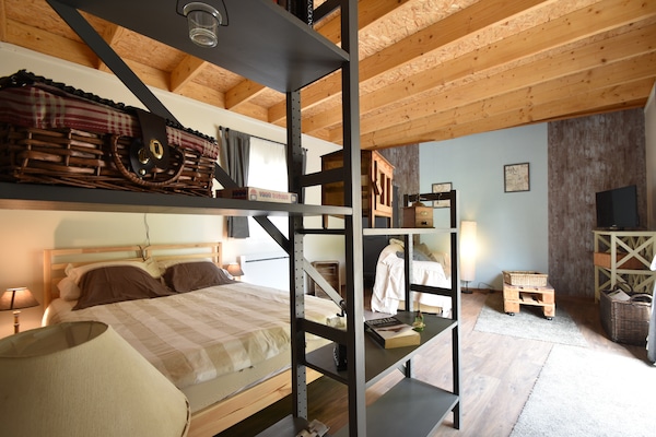 Foto van Vakantiehuis Saint-Gilles bij strand - Vakantiehuis in Saint-Gilles-les-Bois - BedRoom