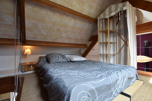 Foto van Vakantiehuis Saint-Gilles bij strand - Vakantiehuis in Saint-Gilles-les-Bois - BedRoom