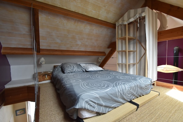 Foto van Vakantiehuis Saint-Gilles bij strand - Vakantiehuis in Saint-Gilles-les-Bois - BedRoom