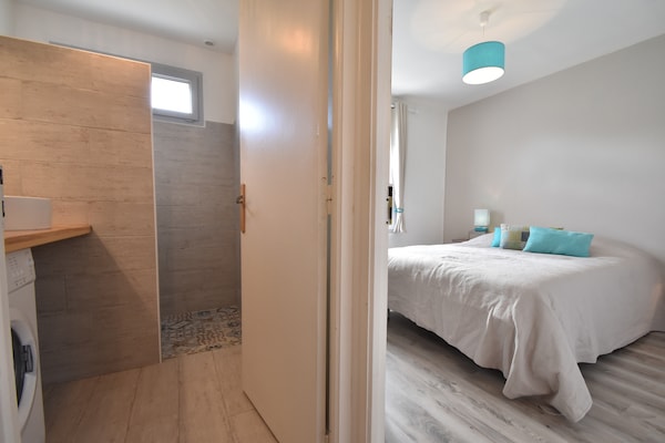 Foto van Vakantiehuis bij Normandische kust - Vakantiehuis in Cosqueville - Landing