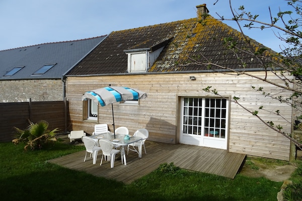Foto van Vakantiehuis bij Normandische kust - Vakantiehuis in Cosqueville - GardenSummer