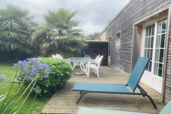 Foto van Vakantiehuis bij Normandische kust - Vakantiehuis in Cosqueville - GardenSummer