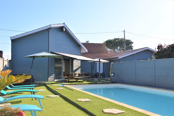 Foto van Ontsnapping aan het zwembad bij Arcachon - Vakantiehuis in La Teste-de-Buch - PoolOfHouse