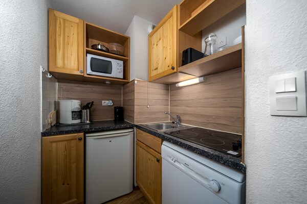 Foto van Appartement met 1 slaapkamer in Allos - Vakantiehuis in Allos - Kitchen