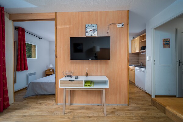 Foto van Appartement met 1 slaapkamer in Allos - Vakantiehuis in Allos - LivingRoom