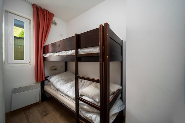 Foto van Gezellig appartement in de bergen van Allos. - Vakantiehuis in Allos - BedRoom