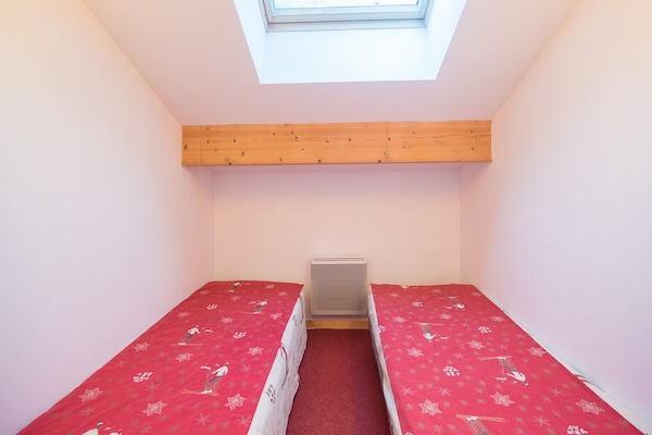 Foto van Appartement in Orcières met verwarmd zwembad - Vakantiehuis in Orcières - BedRoom