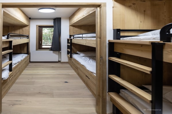 Foto van Ruim appartement in resort Chantemerle - Vakantiehuis in Saint Chaffrey - BedRoom