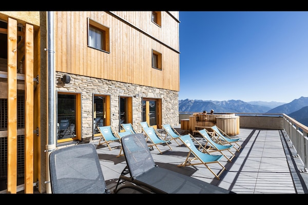Foto van Appartement in Risoul met Ski-In/Ski-Out - Vakantiehuis in RISOUL - TerraceBalcony