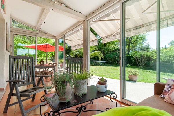 Foto van Rustige villa in Mougins - Vakantiehuis in Mougins - TerraceBalcony