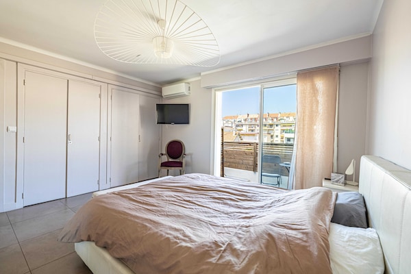 Foto van Appartement met airconditioning vlakbij de stranden en de Croisette. - Untagged