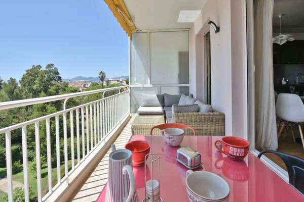 Foto van Appartement in Cannes met prachtig uitzicht op zee - Untagged