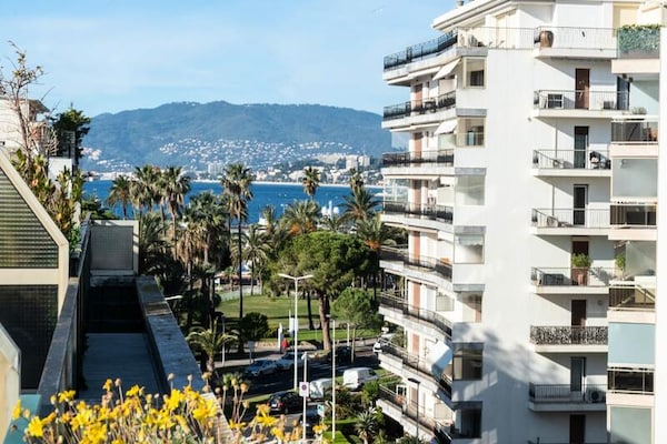 Foto van Appartement in Palm Beach met uitzicht op zee - Vakantiehuis in Cannes - Untagged
