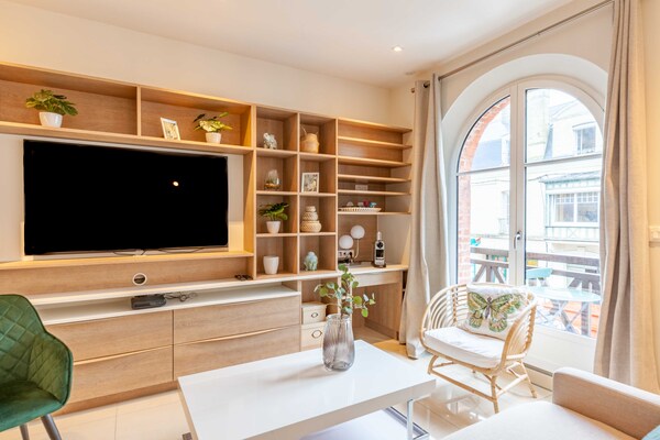 Foto van Luxe appartement van 75 m2 - Place Morny - Vakantiehuis in Deauville - 