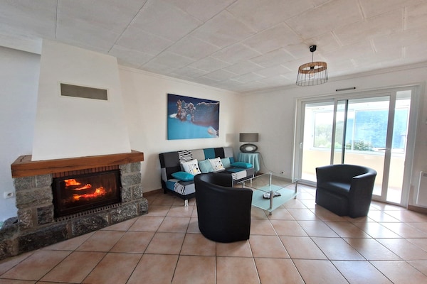 Foto van Vakantiehuis in Binic bij zandstrand - Vakantiehuis in Binic - LivingRoom