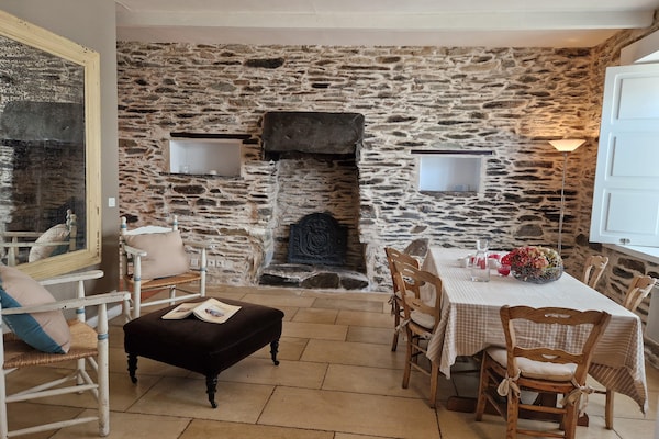 Foto van Huis in Locquirec bij zandstranden - Vakantiehuis in Locquirec - DiningRoom