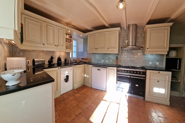 Foto van Huis in Locquirec bij zandstranden - Vakantiehuis in Locquirec - Kitchen