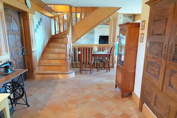 Foto van Granieten Huis in Bretagne met Zeezicht - Vakantiehuis in St. Pol-de-Léon - HallReception