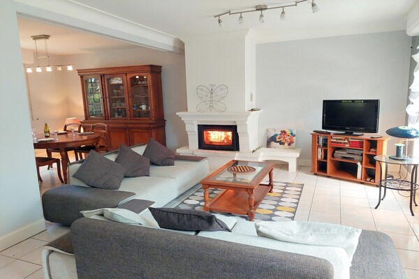 Foto van Vakantiehuis in Bretagne bij rivier Penze - Vakantiehuis in Plouénan - LivingRoom