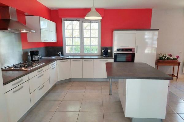 Foto van Vakantiehuis in Bretagne bij rivier Penze - Vakantiehuis in Plouénan - Kitchen
