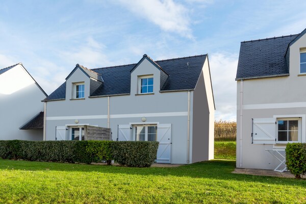 Foto van Bretonse Flat nabij Pentrez Beach - Vakantiehuis in St Nic - ExteriorSummer