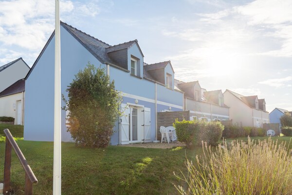 Foto van Bretonse Flat nabij Pentrez Beach - Vakantiehuis in St Nic - ExteriorSummer