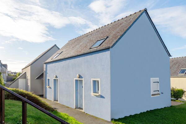 Foto van Bretonse Flat nabij Pentrez Beach - Vakantiehuis in St Nic - ExteriorSummer