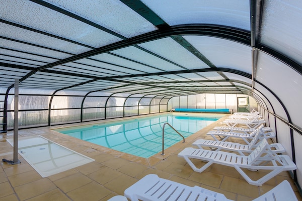Foto van Bretagne Flat, strand en zwembad - Vakantiehuis in St Nic - PoolOfHouse