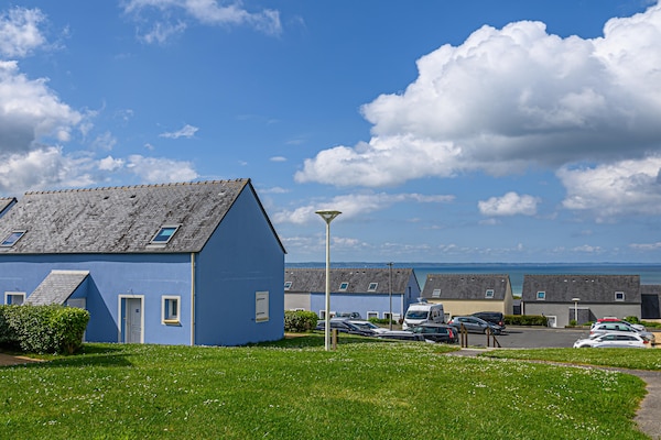 Foto van Bretagne Flat, strand en zwembad - Vakantiehuis in St Nic - AreaSummer1KM