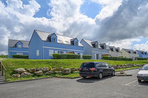 Foto van Bretagne Flat, strand en zwembad - Vakantiehuis in St Nic - AreaSummer1KM
