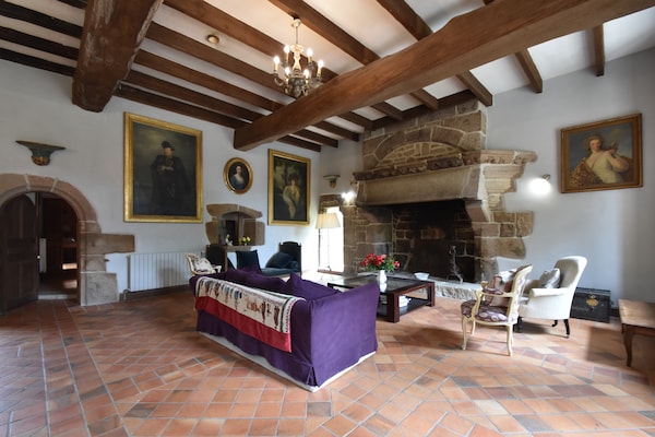 Foto van Herenhuis aan het meer in Plourin-lès-Morlaix - Vakantiehuis in Plourin les Morlaix - LivingRoom